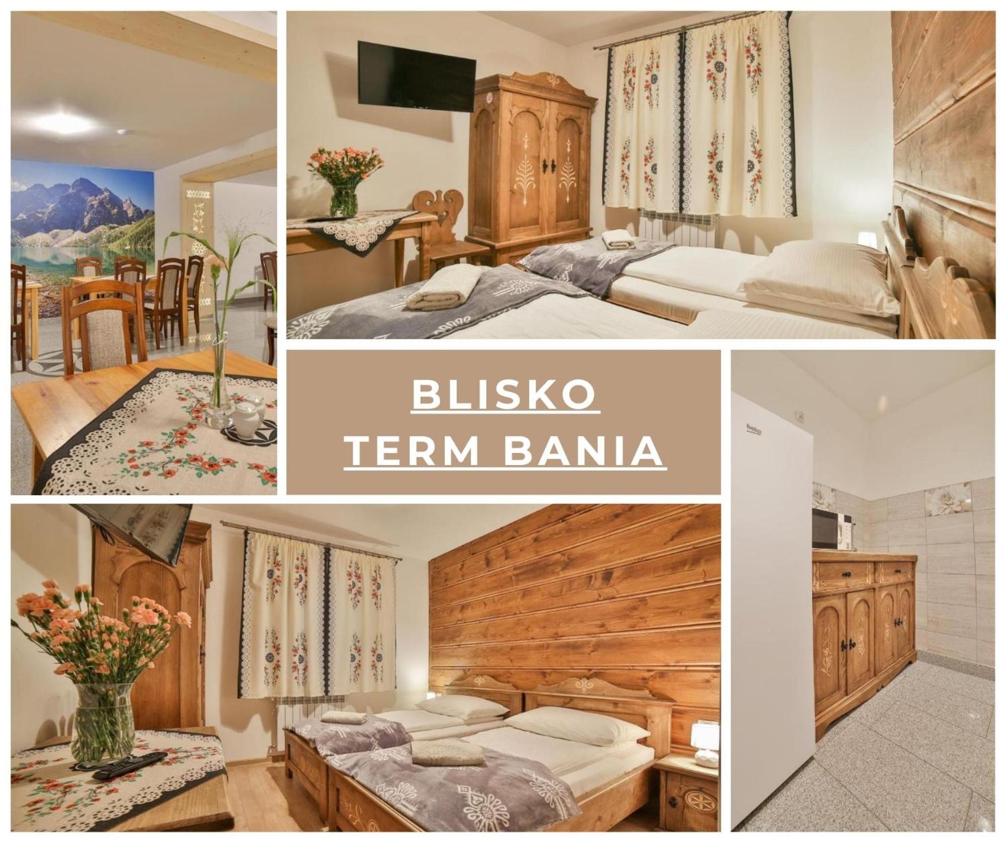 Pokoje Na Zakrecie - Blisko Term Bania Oraz Restauracji - Rodzinna Atmosfera Bialka Tatrzanska Dış mekan fotoğraf